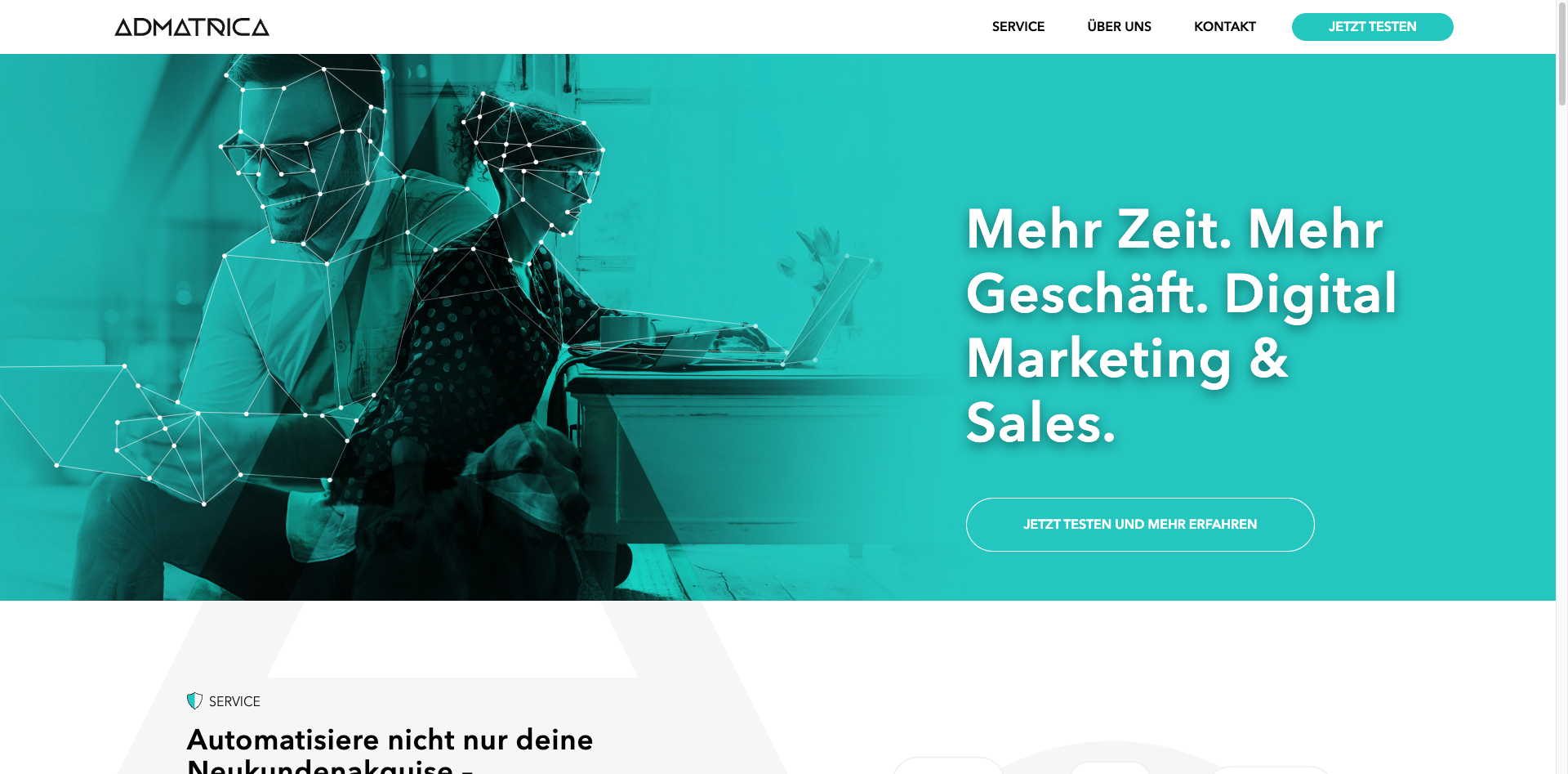 Animiertes Screendesign mit HubSpot Connect: Case Study von Admatrica