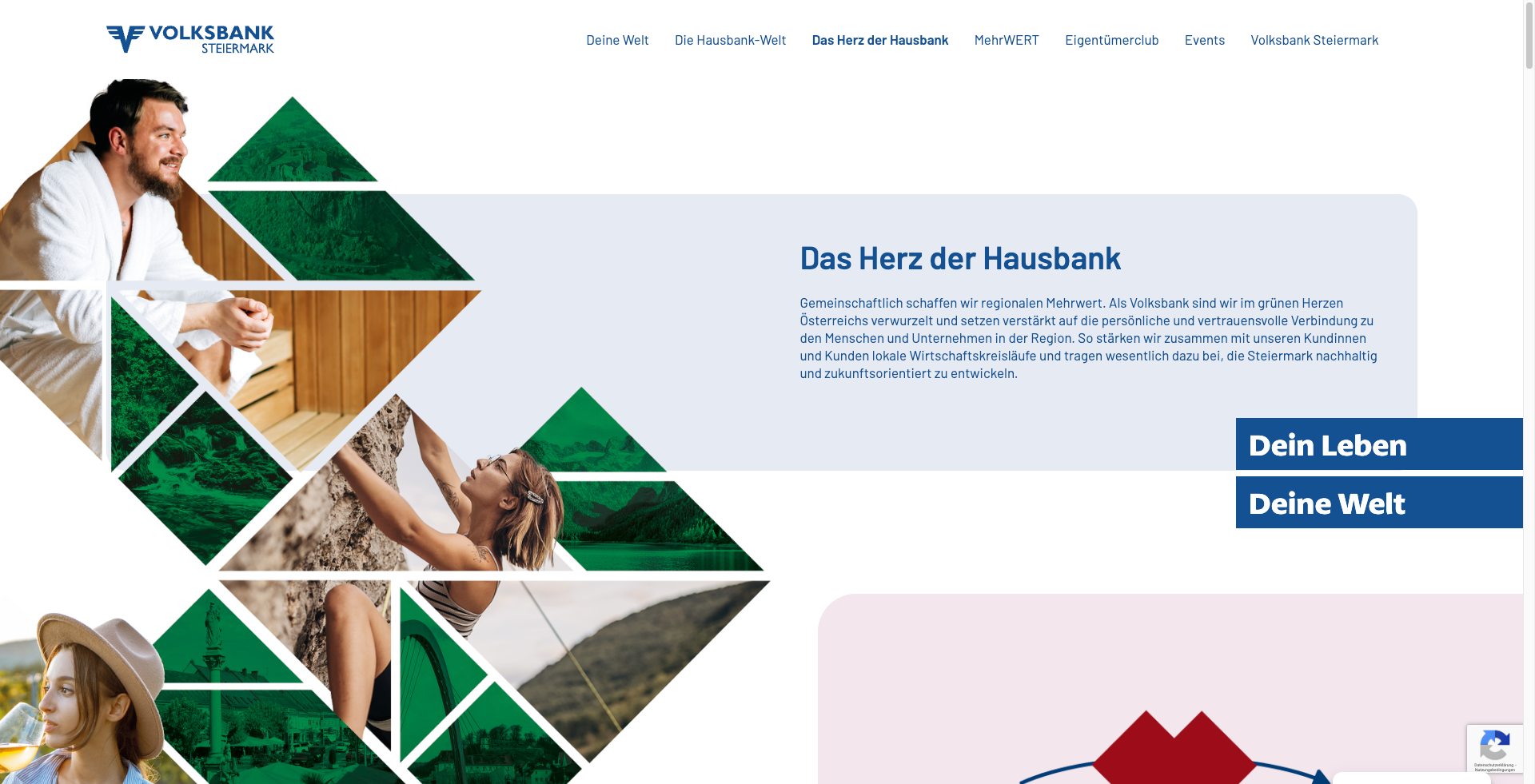 pathways digital agenturprojekt Volksbank Steiermark Hausbank Welt