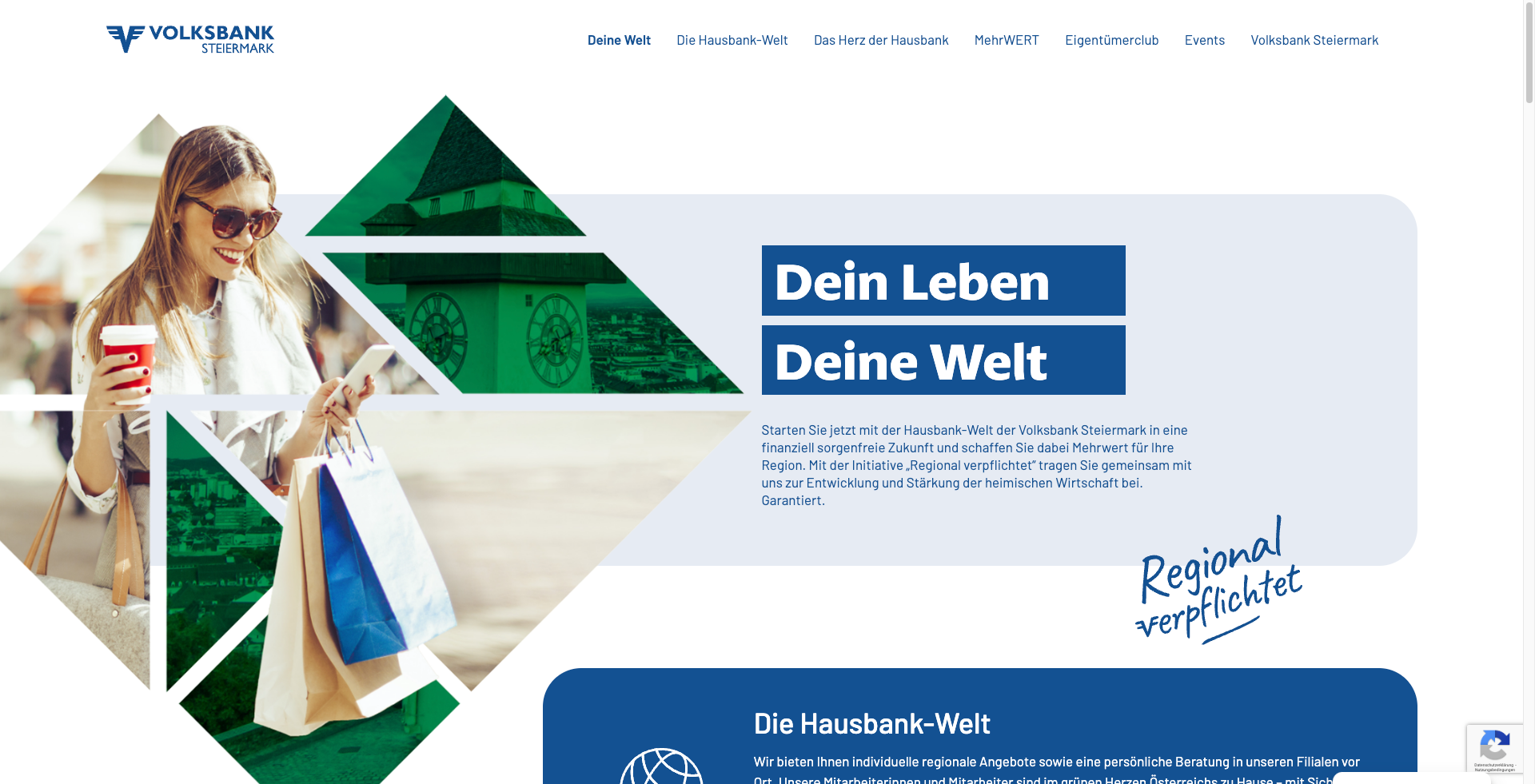 pathways digital agenturprojekt Volksbank Steiermark Hausbank Welt